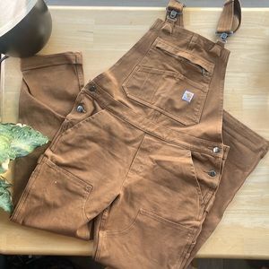 CARHARTT Woman Khaki Overall Medium Relaxed Fit